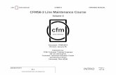 CFM56-3 Line Maintenance Course INTRO - خط الطيران - Home … ·  · 2011-08-14cfm international CFM56-3 TRAINING MANUAL EFFECTIVITY INTRO Page 1 Jan 96 CFMI PROPRIETARY