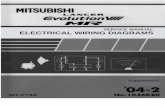 SERVICE MANUAL ELECTRICAL WIRING DIAGRAMS 8 MR/Evo8mr/Supplement/Electrical.pdf · SERVICE MANUAL ELECTRICAL WIRING DIAGRAMS ... MITSUBISHI MOTOR ... Incorrect inspection or servicing
