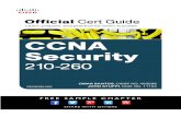 CCNA Security 210-260 Official Cert Guide · PDF fileCCNA Security 210-260 ... CCNA Security 210-260 Official Cert Guide is a best-of-breed Cisco exam study guide that ... (CEH), and
