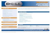 Dell Training Services Introduction to Oracle 10g SQL ... · PDF fileIntroduction to Oracle 10g SQL Programming is a five-day course where students will learn how to ... also be introduced