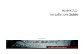 ArchiCAD Installation Guide - the cad · PDF fileArchiCAD 11 Installation Wizard The ArchiCAD 11 Installation runs 2 installation wizards. 1. ArchiCAD 11 Program Installation. 2. ArchiCAD