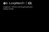 Logitech G510s Gaming Keyboard Setup Guide · PDF file4 Logitech® G510s Gaming Keyboard Contents English 5 Deutsch 10 Français 15 Italiano 20 Español 25 Português 30 Nederlands