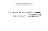 HEAVY MACHINE GUNS B3M4238 STUDENT HANDOUT · PDF filethe basic school marine corps training command camp barrett, virginia 22134-5019 heavy machine guns b3m4238 student handout ...