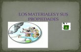 LOS MATERIALES Y SUS PROPIEDADES - edu.xunta. · PDF fileEntre los materiales más utilizados para elaborar productos, destacan: los textiles los pétreos. los metales. los plásticos.