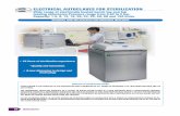 ELECTRICAL AUTOCLAVES FOR STERILIZATION - …grupo-selecta.com/pdfs/en/cats/autoclaves.pdf · ELECTRICAL AUTOCLAVES FOR STERILIZATION “The process of scientific discovery is, in