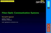 Fiber-Optic Communication Systems - · PDF fileFiber-Optic Communication Systems Govind P. Agrawal Institute of Optics University of Rochester ... Optical Receiver Communication Channel