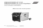 SMASHWELD 316 SMASHWELD 316Topflex - esab.com. · PDF file2 Smashweld 316 Smashweld 316 Topflex INSTRUÇÕES GERAIS Estas instruções referem-se a todos os equipamentos produzidos