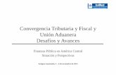 Convergencia Tributaria y Fiscal y Unión Aduanera · PDF fileConvergencia Tributaria y Fiscal y Unión Aduanera Desafíos y Avances Finanzas Pública en América Central Situación