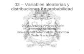 03 – Variables aleatorias y distribuciones de probabilidadprobestunalmzl.wikispaces.com/file/view/03_-_variable_aleatoria_1x... · Variables aleatorias mixtas La variable aleatoria