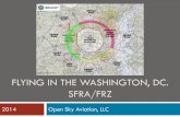FLYING IN THE WASHINGTON, DC. SFRA/FRZ IN THE WASHINGTON, DC. SFRA/FRZ 2014 Open Sky Aviation, LLC