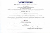 BB 75 EZ - CE.pdf · andex EC Declaration of Conformity The company Vandex Isoliermittel-Gesellschaft mbH Industriestrasse 19-23 DE-21493 Schwarzenbek declares according to § 9 of