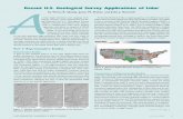 Recent U.S. Geological Survey Applications of Lidar A · PDF fileRecent U.S. Geological Survey Applications of Lidar by Vivian R. Queija, Jason M. Stoker, and John J. Kosovich s lidar