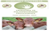PRIRUČNIK ZA - mpzzs.gov.rs · PDF filePoljoprivredna savetodavna i stručna služba - Leskovac 3 ... Način i tehnologija gajenja domaćih životinja doživela je snažan razvoj