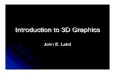 Introduction to 3D Graphics - EECS @ Michiganweb.eecs.umich.edu/~sugih/courses/eecs494/fall06/lectures/lecture... · 3 Overview: Simple 3D graphics 3D space Points, Lines, Polygons,