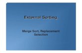External Sorting - Marten's INWE File serverinwefiles.martenserver.com/files/algoritmenI/algoritmenI_mergesort... · What is “External Sorting”? 2. How does “Merge Sort” work?