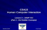 CS415 Human Computer Interactionmercury.pr.erau.edu/~siewerts/cs415/documents/Lectures/Lecture... · Lighter Weight Concurrency for Multi-core, Load ... Visual Studio WinForm C# Xamarin