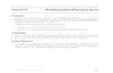 Tutorial 17. Modeling Evaporating Liquid Spraybarbertj/CFD Training/Fluent 12/tut17.pdf · Tutorial 17. Modeling Evaporating Liquid Spray ... This tutorial is written with the assumption