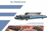 Flottweg Tricanters® for the Palm Oil Industry · PDF fileFlottweg Tricanters ® are used for • Direct treatment of crude palm oil after the screw press • Oil recovery out of