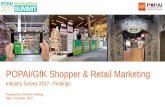 POPAI/GfK Shopper & Retail Marketingpopai.com.au/assets/2017/10/Day-2_Norrelle-Goldring_POPAI-2017... · POPAI/GfK Shopper & Retail Marketing Industry Survey 2017 - Findings Prepared