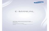 E-MANUAL - static.highspeedbackbone.netstatic.highspeedbackbone.net/pdf/Samsung Slim LED HDTV E-Manual... · Contenido Guía del e-Manual Visualizar el e-Manual 1 Desplazamiento de