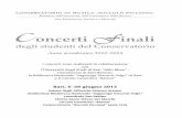 CONSERV ATORIO DI MUSICA «NICCOLÒ PICCINN I»nuke.conservatoriopiccinni.it/Portals/0/Albo/20130604 - Saggi... · D. Aguado Introduzione e Rondò op 2 n. 2 ... M. Giuliani Rossiniana