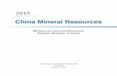 China Mineral Resources - 国土资源部门户网站Ministry of Land and Resources People’s Republic of China China Mineral Resources 2015 GEOLOGICAL PUBLISHING HOUSE BEIJING October,