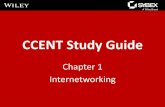 CCENT Study Guide - California State University, Los Angelescs3.calstatela.edu/~egean/cs447/lecture-notes-sybex2016/Chapter1.pdf · Chapter 1 Objectives • The CCENT Topics Covered