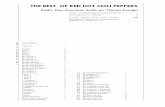 THE BEST OF RED HOT CHILI PEPPERS - Thomas · PDF fileTHE BEST OF RED HOT CHILI PEPPERS Kiedis, Flea, ... Thomas Asanger wrote an arrangement of four well-known songs of the Red Hot
