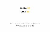 LAYLA 3G GINA 3G - T E X T F I L E Spdf.textfiles.com/manuals/STARINMANUALS/Echo/Manuals/Echo3G... · MASTER OUTPUT BUS CONTROL ... • HTML Tracktion User’s Guide . • Quick Start