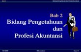 Bab 2 Bidang Pengetahuan Profesi Akuntansi · PDF fileBab 2 Bidang Pengetahuan dan Profesi Akuntansi 12/1/2008 Transi 1 Bab 2 ... 12/1/2008 Transi 7 Akuntansi sebagai Bahasa Bisnis