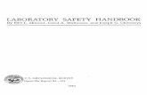 LABORATORY SAFETY HANDBOOK - USGS · PDF fileLABORATORY SAFETY HANDBOOK by Earl L. Skinner, Carol A. Watterson, and Joseph C. Chemerys ABSTRACT Safety, defined as