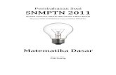 Pembahasan SoalSoalSoal -  · PDF fileBimbel SNMPTN 2012 Matematika Dasar by Pak Anang ( ) Halaman 1 Kumpulan SMART SOLUTION dan TRIK SUPERKILAT