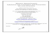 Western Massachusetts Substance Use Treatment and ... · PDF file1 Western Massachusetts Substance Use Treatment and Prevention Services Directory Programs Funded and/or Licensed by: