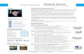 Resume/CV Khaled Tannirkhaledtannir.net/files/Khaled-Tannir-webresume-FR-20140410.pdf · Java, Il a participé à une multitude de projet impliquant différentes ... Chef de Project