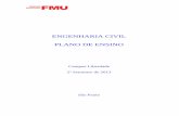 ENGENHARIA CIVIL PLANO DE ENSINO - professorleomir · PDF fileCônicas: parábola, A elipse. A circunferência, A hipérbole, Equação ... Vol. 1. 3ª ed. São Paulo,Harbra, 1990.