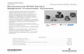 Rosemount 8700 Series Magnetic Flowmeter Systems - Product ... 8700 Mag… · Product Data Sheet 00813-0100-4727, Rev UC Rosemount 8700 Series June 2010 4 Magnetic Flowmeter Sizing