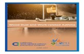 Wood Dust and Work-Related Asthma · PDF fileWOOD DUST AND WORK-RELATED ASTHMA 1. WOOD DUST CAN BE HARMFUL. W. ood dust is created by many types . of work tasks