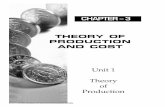 THEORY OF PRODUCTION AND COST - ICAI Knowledge · PDF file106 THEORY OF PRODUCTION AND COST COMMON PROFICIENCY TEST Learning Objectives At the end of this unit, you will be able to
