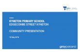 KYNETON PRIMARY SCHOOL - Squarespace · PDF filekyneton primary school edgecombe street kyneton community presentation 10 may 2016. ... internal finishes – base palette. design internal