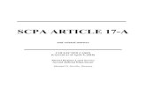SCPA ARTICLE 17-A - · PDF filethe physician-patient privilege apply in a contested SCPA Article 17-A proceeding to prohibit the introduction of certifications completed by treating