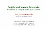 Perjalanan Ekonomi Indonesia - web.ipb.ac.idweb.ipb.ac.id/.../05/bustanul-arifin-perjalanan-ekonomi-indonesia.pdf · .48 makalah di forum internasional ... mengakui bahwa target pertumbuhan