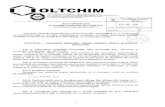 IOLTCHIM Constitutiv OLTCHIM 28.04.2011.pdf · 20 Fabricarea substantelor si produselor chimice . ir,' ... produselor zaharoase, În magazine ... Activităţi de consultanţă În