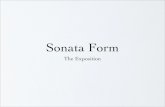 Sonata Form - SFCM Musicianship and Music · PDF fileMozart: Sonata in F Major, ... • Mozart: Piano Sonata in B-ﬂat Major, K. 333. 1P ... sonata form, and in the hands of a more