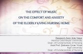 THE EFFECT OF MUSİC - · PDF fileTurkish classical music (Nihavend makamı) was chosen for its relaxing effect. 30 minutes of music was played to the experimental group between 20:00