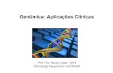 Genômica: Aplicações Clínicas - FÓRUNS · PDF fileGenômica. Transcriptômica. Proteômica. Dogma Central. ... Diagnóstico. Medicina preventiva. Farmacogenética. Terapêutica.