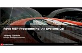 Revit MEP Programming: All Systems Go - The Building …thebuildingcoder.typepad.com/files/cp4108_rme_api_ppt.pdf · Revit MEP Programming: All Systems Go Jeremy Tammik Principal