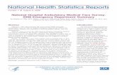 National Hospital Ambulatory Medical Care Survey: 2006 ... · PDF fileNational Hospital Ambulatory Medical Care Survey: 2006 Emergency Department Summary ... general hospitals in the