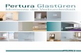 Pertura Glastüren - HORNBACH · PDF fileDesign Klarglas Gläser ... Geschmack zu verleihen. Durch Ihre unterschiedlichen Digitaldruckdekore und der speziellen Produk-tionstechnik,