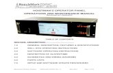 HOISTMAN’S OPERATOR PANEL OPERATIONS AND MAINTENANCE MANUALsynergywirelineequipment.com/manuals/vendors/benchmarkoperator... · HOISTMAN’S OPERATOR PANEL OPERATIONS AND MAINTENANCE