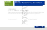 Accidentes Allianz Seguros Allianz Accidentes Colectivo · PDF fileAccidentes Condiciones de su Contrato de Seguro Proyecto Nº 888713920 Allianz Seguros Allianz Accidentes Colectivo